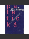 Patetická (poezie; obálka Oldřich Hlavsa) - náhled