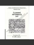 Členské informace 3/97. Česká numismatická společnost (Numismatika, aukční katalog) - náhled