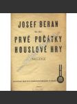 Prvé počátky houslové hry. Sešit 4. (noty, housle) - náhled
