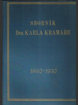Sborník dra Karla Kramáře - náhled