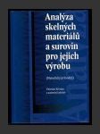 Analýza skelných materiálů a surovin pro jejich výrobu - náhled