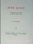ŽIVÉ JASLE - Rozjimanie pre laikov na každý deň v roku SEPTEMBER - náhled