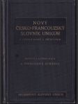 Nový česko-německý slovník unikum - náhled