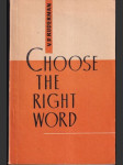 Choose the right Word - náhled