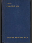 Poslední noc - náhled