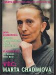 Věc: Marta Chadimová - náhled