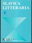 Slavica litteraria X - 13 - náhled