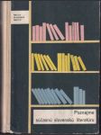 Poznajme súčasnú slovenskú literatúru (veľký formát) - náhled