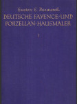 Deutsche fayence- und porzellan-hausmaler - band 1 - náhled