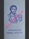 Sväté písmo - nový zákon - evanjelium podla matúša - náhled