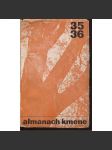 Almanach Kmene 1935 - 1936 (upravil Ladislav Sutnar, foto-obálka Jaromír Funke) - náhled