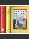 Pražský uličník, 1.-2. díl (2 svazky) [Praha - seznam názvů ulic města Prahy a jejich změn v historii]   HOL. - náhled
