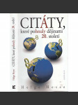 Citáty, které pohnuly dějinami 20. století - náhled