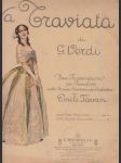 La  traviatta  / per  piano  / - náhled