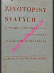 Životopisy svatých v pořadí dějin církevních - svazek iv - vondruška isidor - náhled