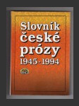 Slovník české prózy 1945-1994 - náhled