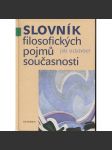 Slovník filosofických pojmů současnosti - náhled