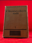 Z literárněvědných studií - náhled