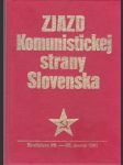 Zjazd Komunistickej strany Slovenska 20.-22. marca 1981 - náhled