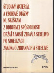 Študijný materiál a vzorové otázky ku skúškam - náhled