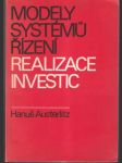 Modely systémů řízení realizace investic - náhled