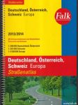 Deutschland, ősterreich, Schweiz Europa (veľký formát) - náhled
