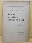 Volání po reformě vysokých škol - náhled