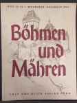 Böhmen und Mähren - Heft 11/12 1943 - náhled