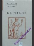 Kritikon - gracián baltasar - náhled