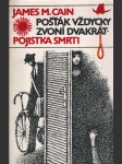 Pošťák vždycky zvoní dvakrát. pojistka smrti - náhled