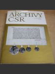 Archivy čsr - náhled