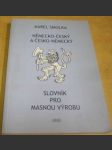 Německo-český a česko-německý slovník pro masnou výrobu - náhled