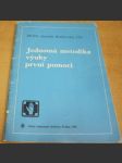 Jednotná metodika výuky první pomoci - náhled