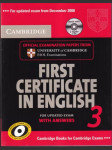 First certificate in English 3 +2 CD (veľký formát) - náhled