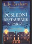 Poslední restaurace v paříži graham lily - náhled