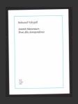 Antonín Matzenauer: Život, dílo, korespondence - náhled