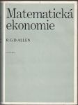 Matematická ekonomie - náhled