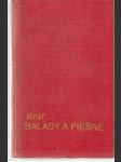 Balady a piesne - náhled