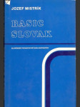 Basic slovak - náhled
