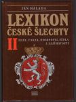 Lexikon české šlechty ii halada jan - náhled