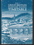 Great Britain Passenger railway Timetable Part 2 - náhled