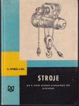 Stroje - pre 3. ročník stredných priemyselných škôl strojníckych - náhled