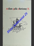Aforizmy ii. - gala milan - náhled