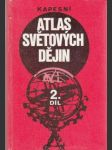 Atlas světových dějin 2. díl (malý formát) - náhled