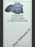 Deset knih o architektuře - vitruvius - náhled