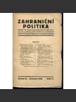 Zahraniční politika, ročník IX., sešit 11/1930 - náhled