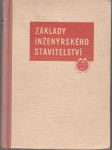 Základy inženýrského stavitelství / I. - náhled