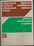 Základní  kvalifikační  učebnice -  přesná   mechanika  a  optika - náhled