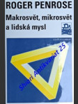 Makrosvět, mikrosvět a lidská mysl - penrose roger - náhled