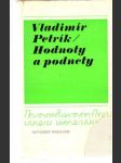 Hodnoty a podnety - náhled